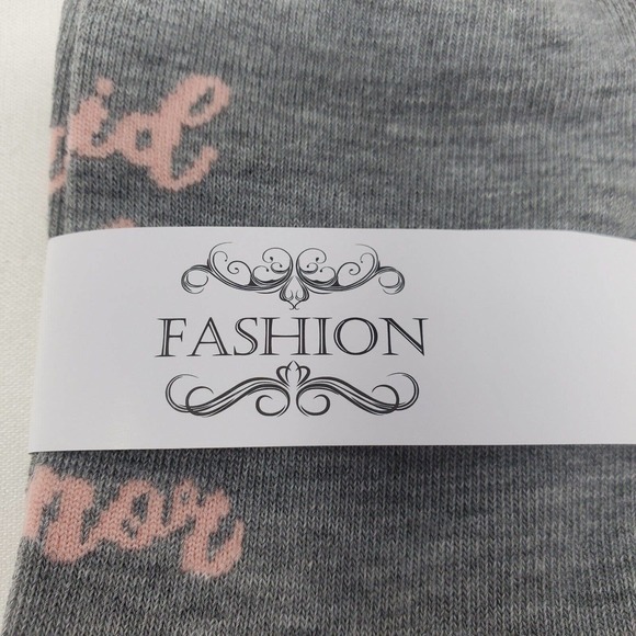 NEW Bridal Socks Lot Of 3 Bride Bridesmaid Maid Of Honor Gray Ankle US Size 5-8 - Picture 6 of 6